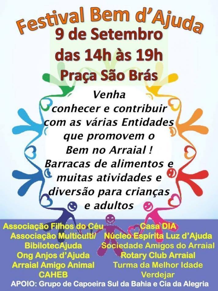Cartaz   Praa So Brs - Centro, Sábado 9 de Setembro de 2017