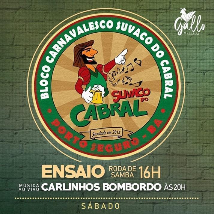 Cartaz   Gallo Music Bar - Rua 2 de julho, 20B, Sábado 12 de Janeiro de 2019