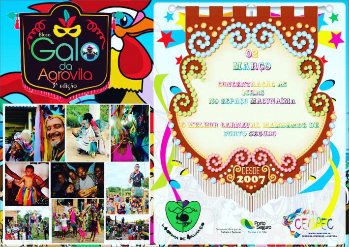 Cartaz   Carnaval Cultural - Espao Macunama, Sábado 2 de Março de 2019