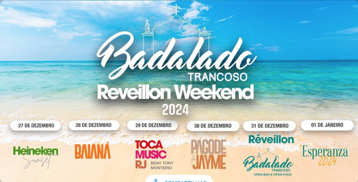 Cartaz   Praia dos Coqueiros, Quarta-feira 27 de Dezembro de 2023