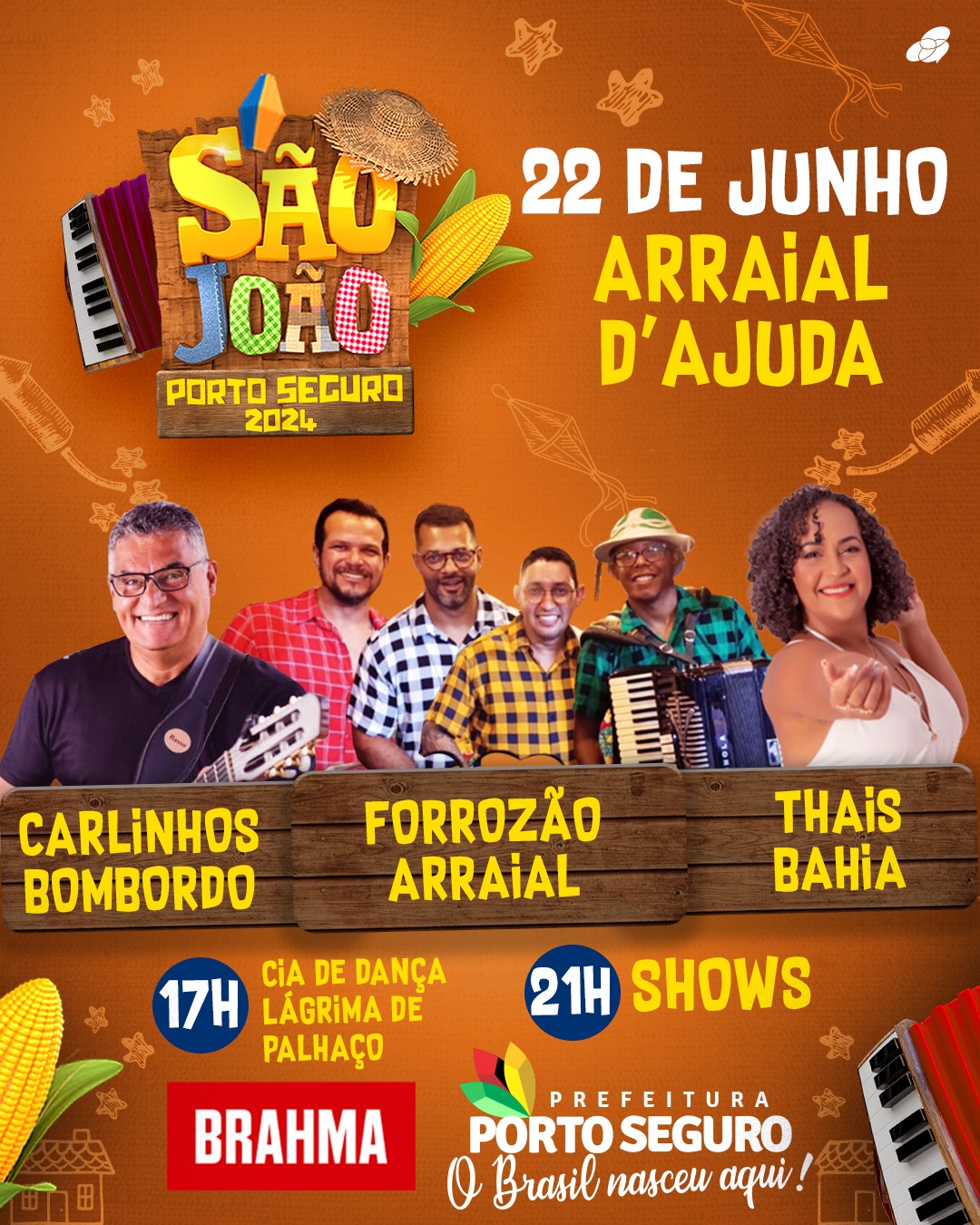 Cartaz   Parque Central, Sábado 22 de Junho de 2024