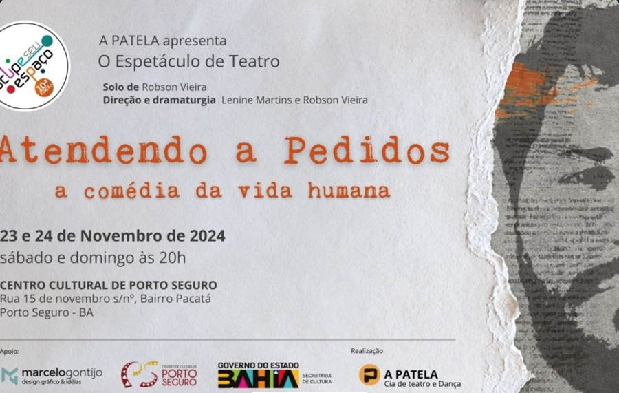 Cartaz   Centro de Cultura - Rua XV de Novembro - Paquet, Domingo 24 de Novembro de 2024