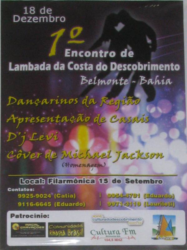 Cartaz   Filarmnica 15 de Setembro, Sábado 18 de Dezembro de 2010