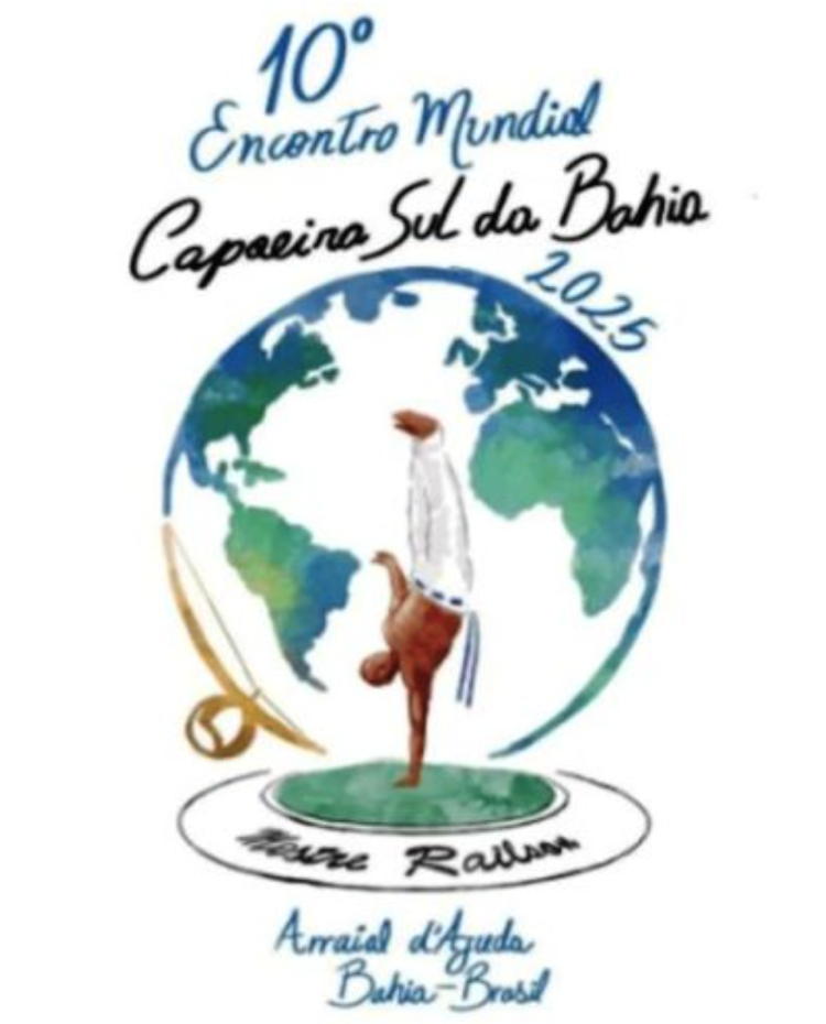 Cartaz   Academia de Capoeira Sul da Bahia, Do dia 22 ao dia 27/7/2025