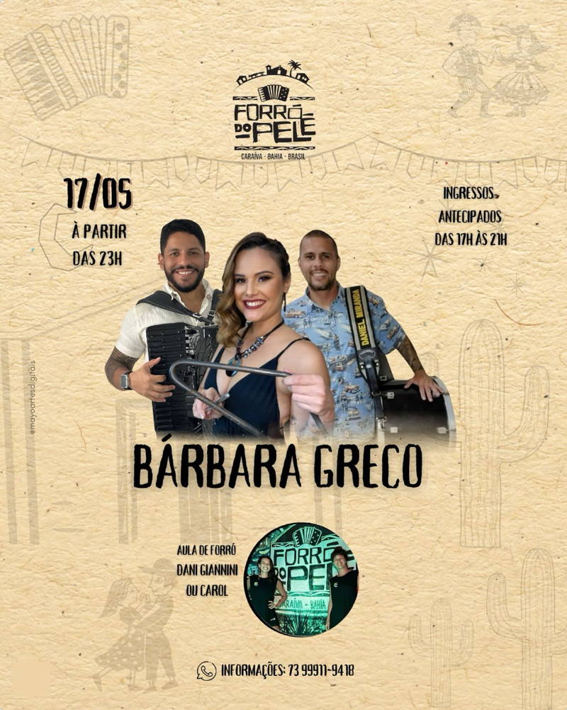 Cartaz   Forr do Pel - Rua dos Navegantes, Sábado 17 de Maio de 2025