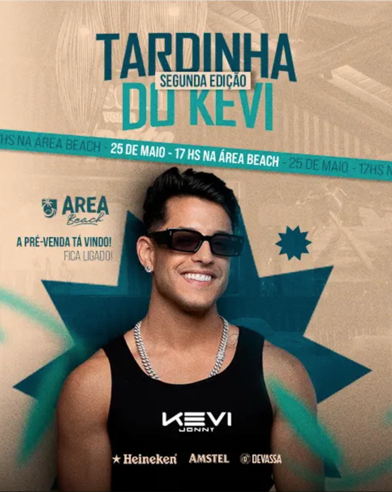 Cartaz   Cabana rea Beach -  Avenida Beira Mar 6900 - Praia de Taperapuan, Domingo 25 de Maio de 2025