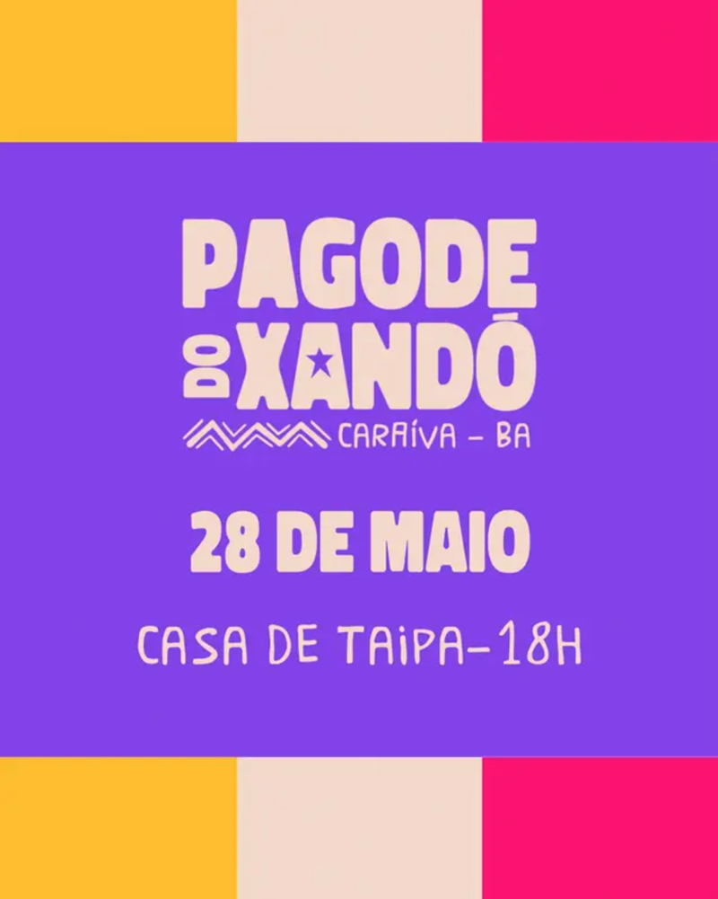 Cartaz   Casa de Taipa - Em frente a Cia da Praia, Quarta-feira 28 de Maio de 2025
