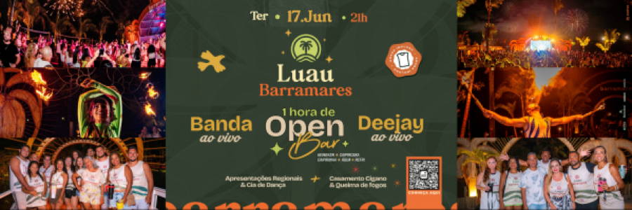 Cartaz   Barramares - Av. Beira Mar, 8000 - Praia de Taperapuan, Terça-feira 17 de Junho de 2025