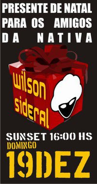 Cartaz Nativa Clube de Praia, Domingo 19 de Dezembro de 2010
