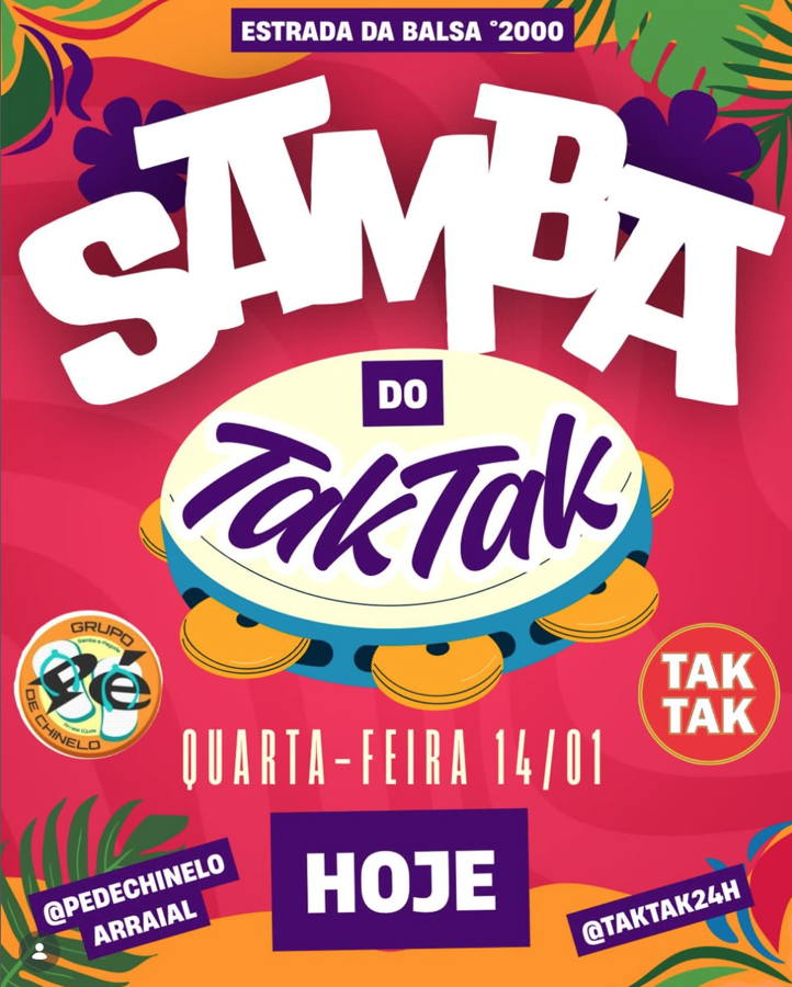 Cartaz   Tak Tak - Estrada da Balsa, 2000, Quarta-feira 14 de Janeiro de 2026