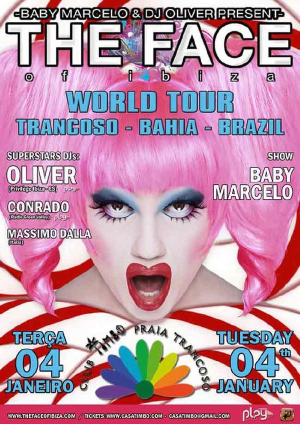 Cartaz Club Timbó - Praia dos Coqueiros, Terça-feira 4 de Janeiro de 2011