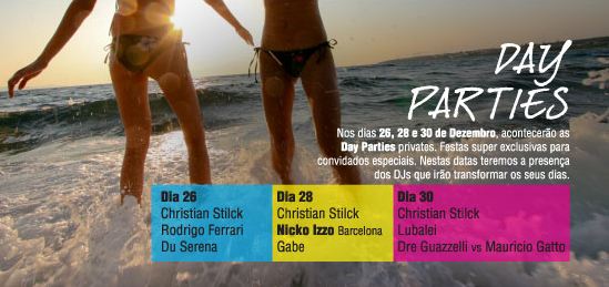 Cartaz Fly Beach Club - Praia dos Nativos, Terça-feira 28 de Dezembro de 2010