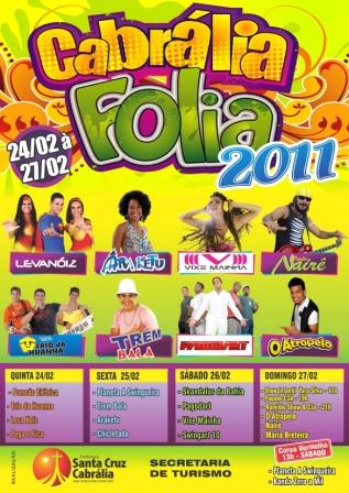 Cartaz   Praa do Povo, Do dia 24 ao dia 27/2/2011