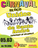 panfleto Bloco Unidos de Santo Andr