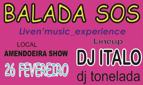 Cartaz   Amendoeira Show, Sábado 26 de Fevereiro de 2011