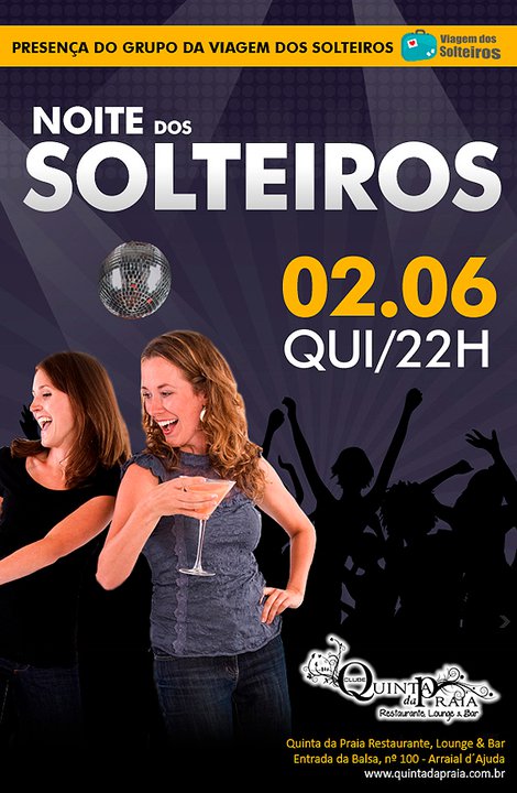 Cartaz Quinta da Praia - Estrada para Arraial, n°100, Quinta-feira 2 de Junho de 2011