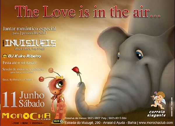 Cartaz Morocha Club - Estrada do Mucugê, 290, Sábado 11 de Junho de 2011