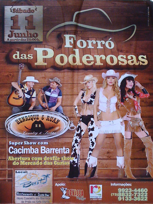 Cartaz Beat Beach - Av. Beira Mar, 5585 - Praia de Taperapuã, Sábado 11 de Junho de 2011