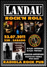 Cartaz Radiola Rock Pub - Rua Assis Chateaubriand 67, praça da Bandeira, Sábado 23 de Julho de 2011
