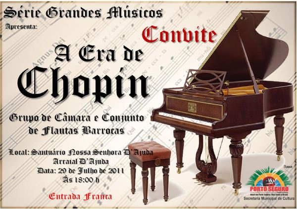 Cartaz Santuário Nossa Senhora D'Ajuda, Sexta-feira 29 de Julho de 2011