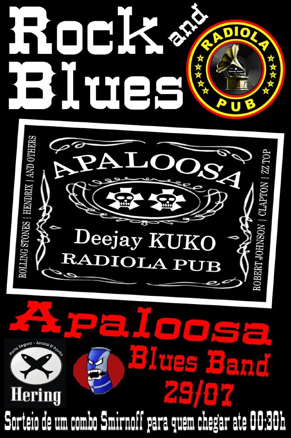 Cartaz Radiola Rock Pub - Rua Assis Chateaubriand 67, praça da Bandeira, Sexta-feira 29 de Julho de 2011