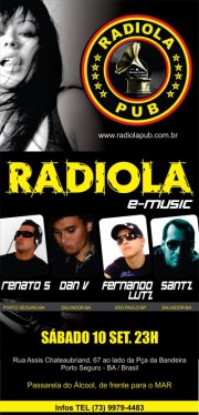 panfleto Radiola E-Music