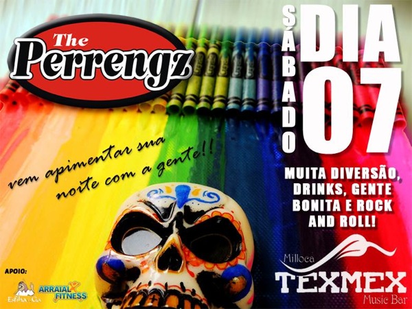 Cartaz   Milloca TexMex Music Bar - Rua du Mucug, 250, Sábado 7 de Dezembro de 2013