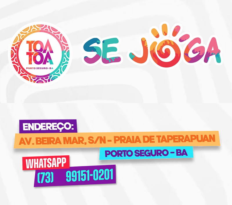 Cartaz  - Complexo de Lazer Ta Ta - Praia de Taperapuan, Terça-feira 17 de Dezembro de 2013