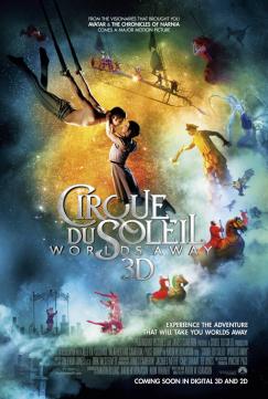 panfleto 'Cirque du Soleil: Outros Mundos'