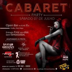 panfleto IX Cabaret Party