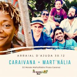 panfleto Caraivana convida Mart'nlia