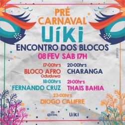 panfleto Pr-Carnaval Uki - Encontro dos Blocos