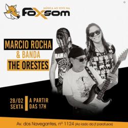 panfleto Marcio Rocha & banda The Orestes