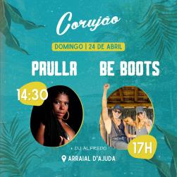 panfleto  Paulla Oliveira + DJs Be Boots