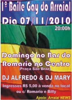 panfleto 1 Baile Gay do Arraial