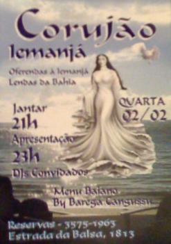 panfleto Corujo Iemanj