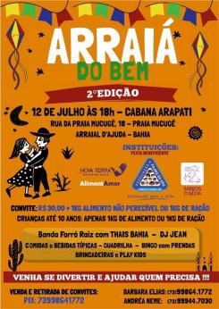 panfleto Arrai do Bem