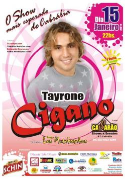 panfleto Tayrone Cigano