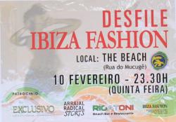 panfleto Desfile Ibiza Fashion