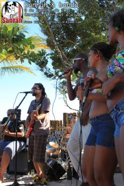 panfleto Despedida de Sanrh e banda