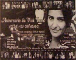 panfleto Aniversrio da Vivi Tom