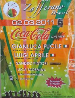 panfleto Coca-Cola One Night