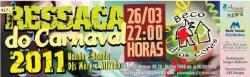 panfleto Ressaca de Carnaval