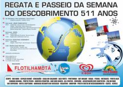 panfleto Passeio Nutico da Semana do Descobrimento - Brasil 511 Anos