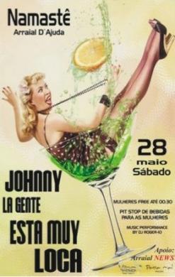 panfleto Johnny la gente esta muy loca