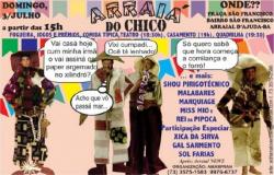 panfleto Arrai do Chico 