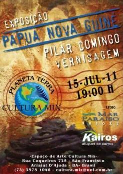 panfleto Exposio Papua Nova Guin