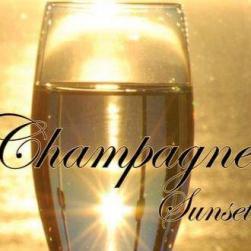 panfleto Champagne Sunset