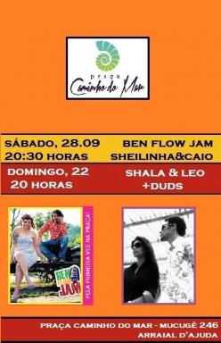 panfleto Ben Flow Jam