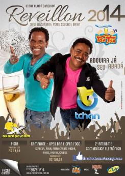 panfleto Reveillon Ta-Ta -  o Tchan